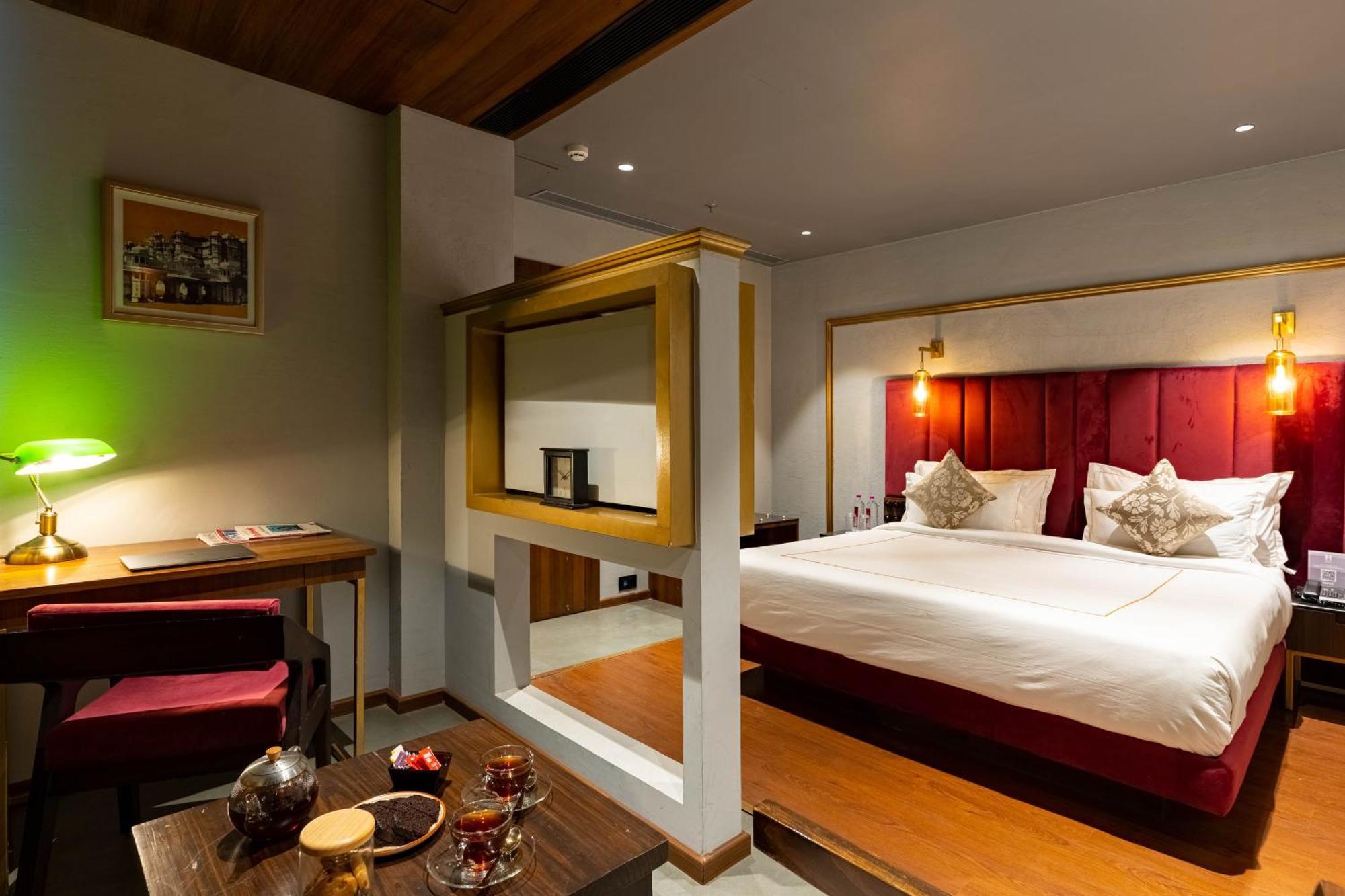 Historia Royal Hotel Udaipur Kamer foto
